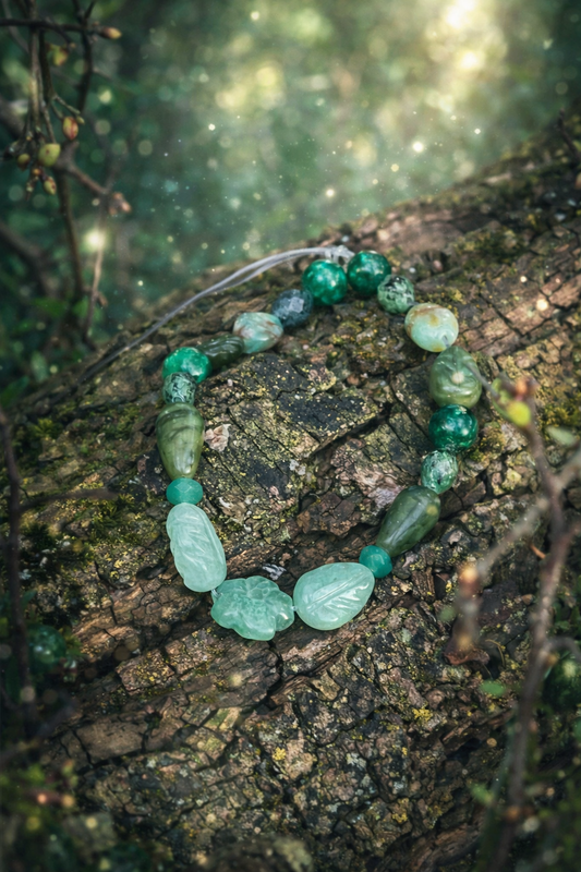 🌿 La Femme Enracinée - Talisman d’ancrage et de retour à la Terre