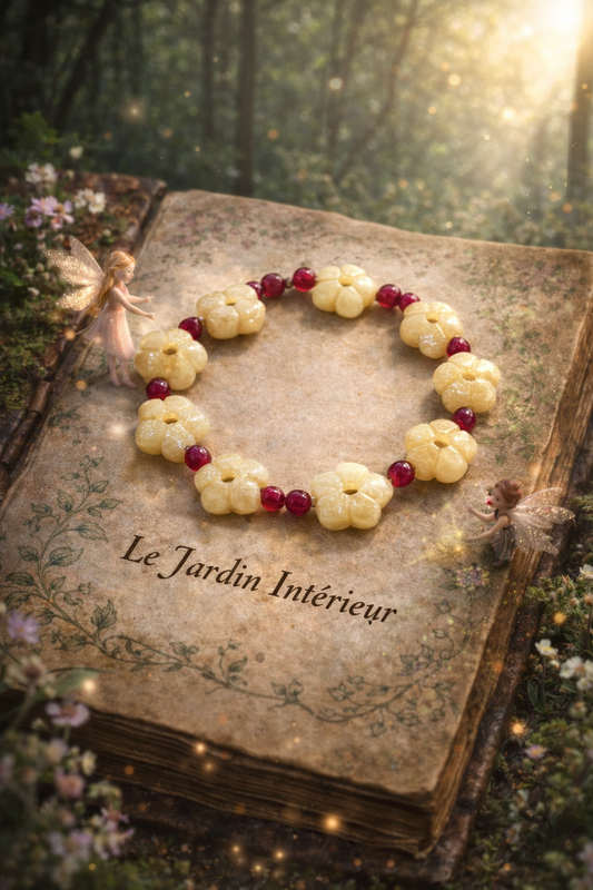 Le Jardin Intérieur
Talisman de confiance, de créativité & de floraison personnelle