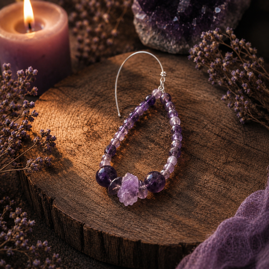🌙 LA FLAMME VIOLETTE 🌙
Talisman de protection et d’apaisement intérieur