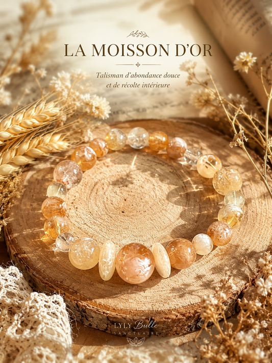 La moisson d’or -Talisman d’abondance douce et de récolte intérieure